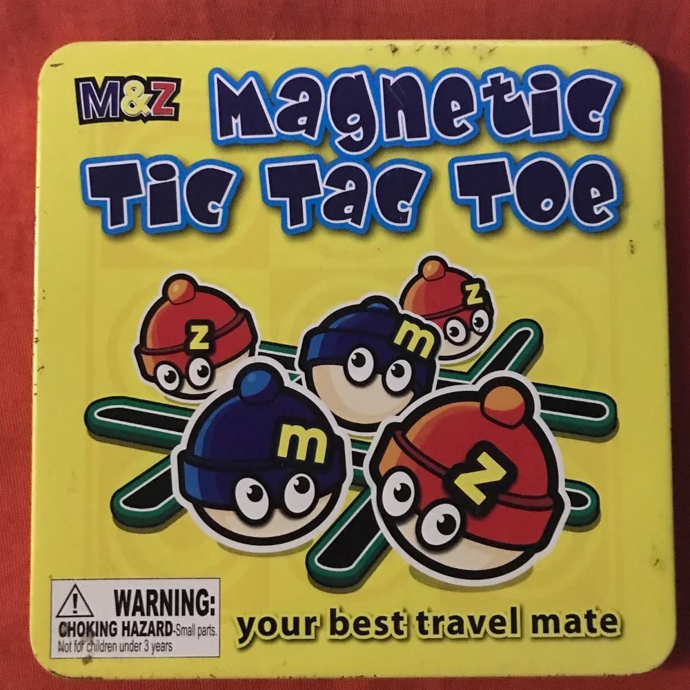Magnetic Tic Tac M&Z Toy-Goes well during Traveling